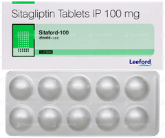 Sitaford 100 Tablet 10 Sitaford 100 Tablet 10